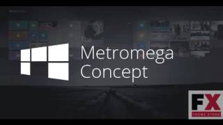 Preview Metromega - Responsive HTML5 Metro Template