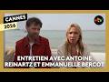 #Cannes2026. Antoine Reinartz et Emmanuelle Bercot pour le film "L'Abandon" sur Samuel Paty