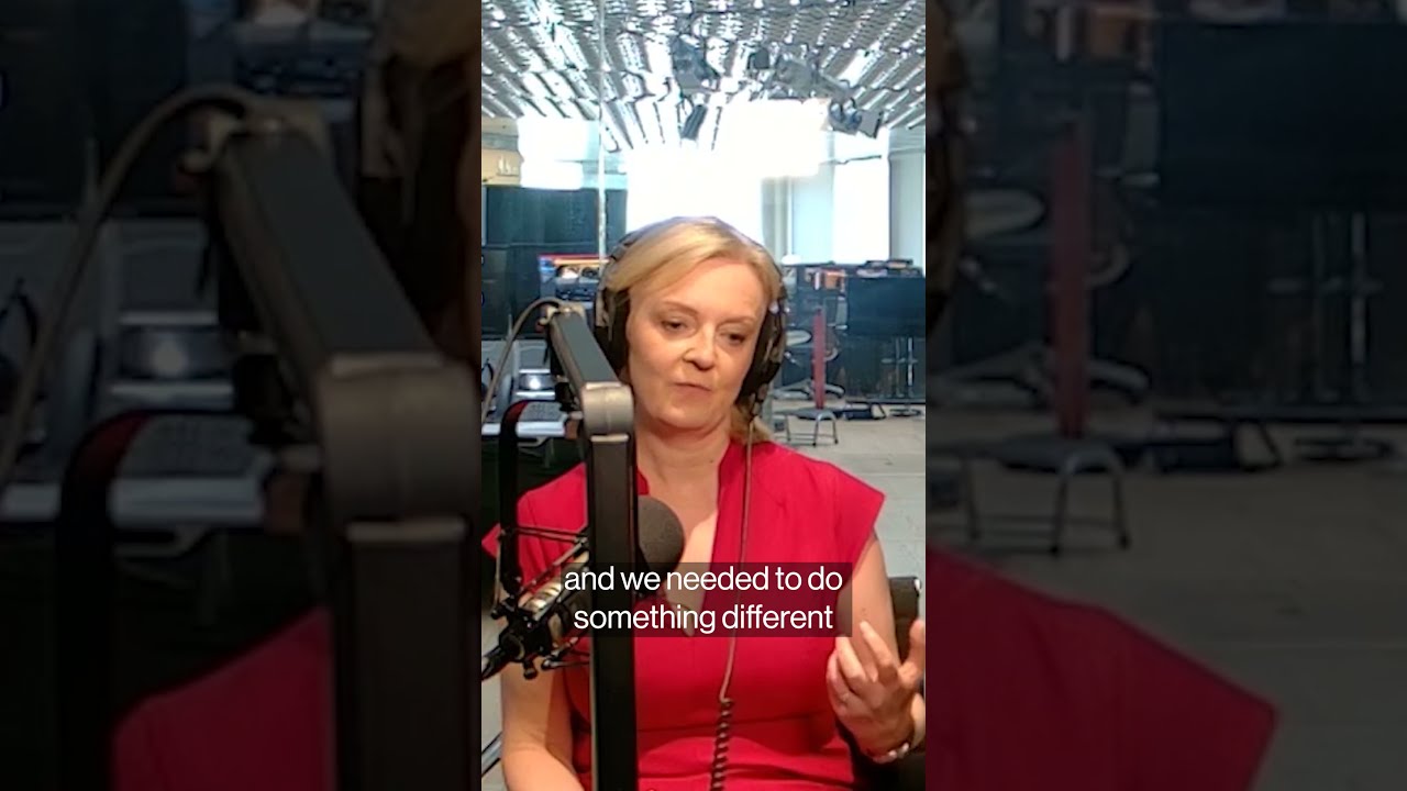 Former UK Prime Minister Liz Truss On The S Doom Loop