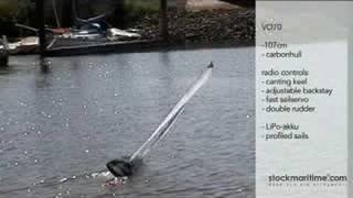 Canting Keel Model VO70 - maiden voyage