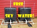 Free Sky Water! IBC tote rain catcher!