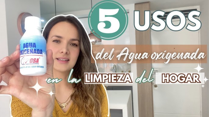 USOS Y TRUCOS: AGUA OXIGENADA! TIENES QUE SABER! PERÓXIDO DE HIDRÓGENO, DIENTES, PISOS