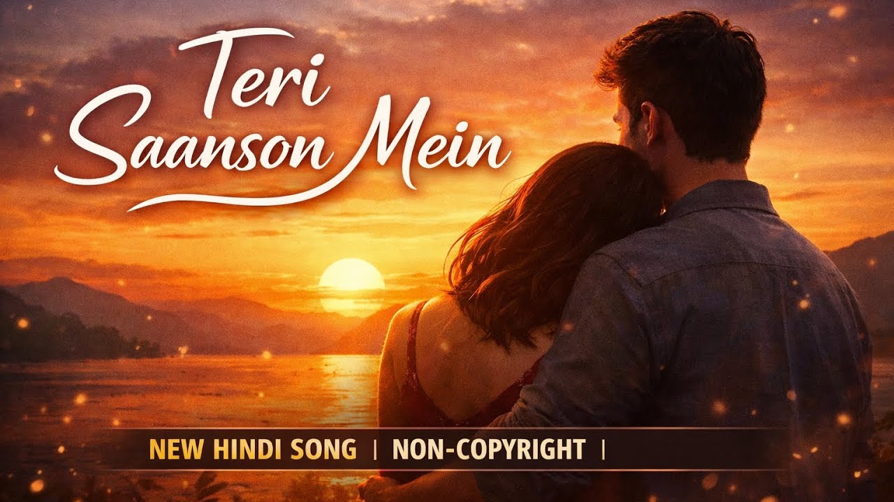 Teri Saanson Mein | New Hindi Romantic Song | Non Copyright Love Song