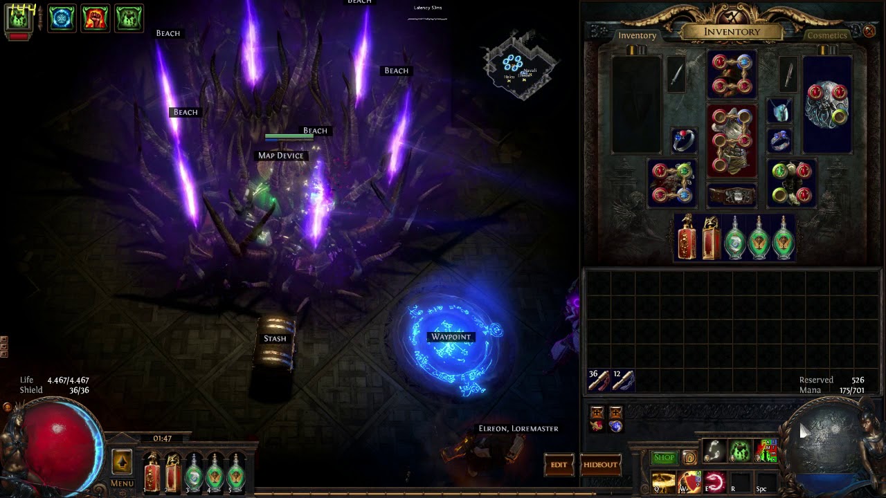 Path of Exile Primeiras impress??es da Abyss e da build de Warchief