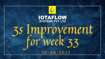IOTAFLOW | 3s Improvement for week 33