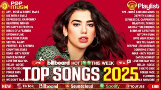 Selena Gomez, Rihanna, Bruno Mars, Dua Lipa, Maroon 5, Ed Sheeran, Zayn, Adele 👑 Billboard Hot 100
