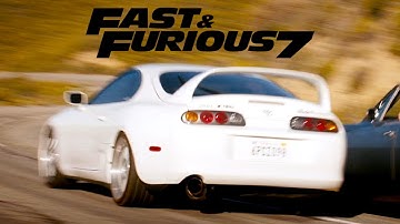 Fast & Furious 7… but it’s only Brian O’Conner’s 1995 Toyota Supra MK IV
