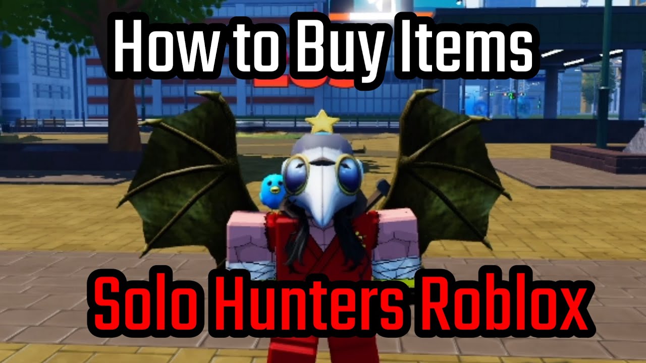 Solo Hunter Robux Shop How to Buy Items in Solo Hunters Roblox - YouTube