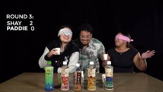 Foodie Call: BLIND TASTE TEST for drinks
