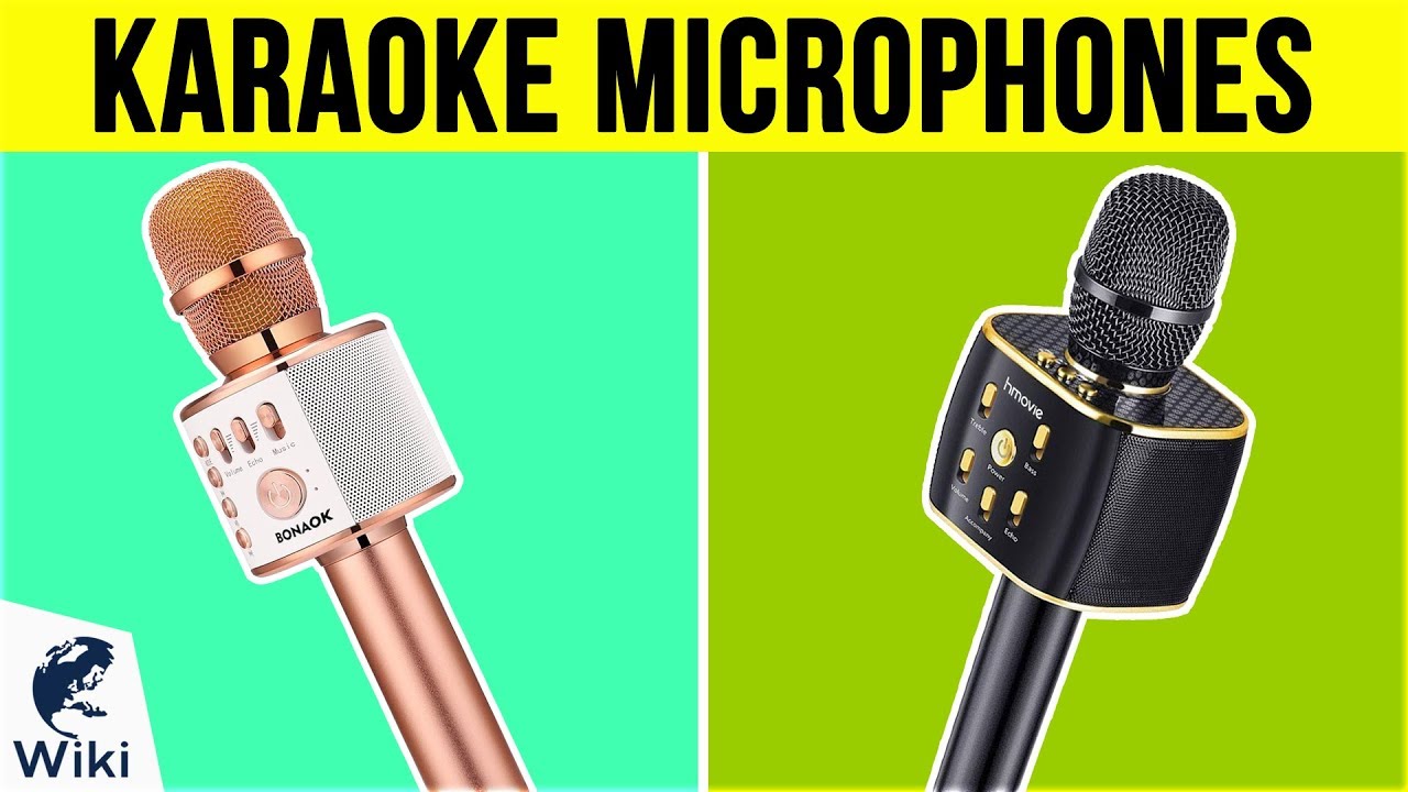 Microphone bluetooth spécial karaoké, Microphones