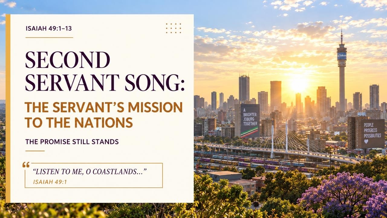 Isaiah 49:1-13 : The Servants' Mission To The Nations