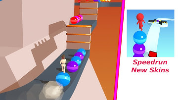 Stack Rider - New Skins - Speedrun - Gameplay Walkthrough - Level 1019 to 1022