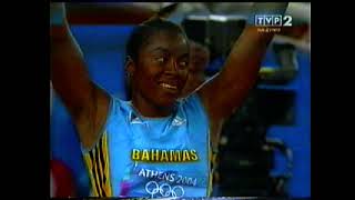 Olympic Games Athens 2004 100m Women's Final