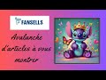 Unboxing fansells stampedcrossstitch pointdecroix crossstitch embroidery laine crochet