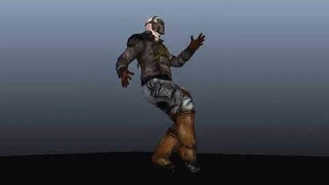 Maya Sneak Walk Cycle by CBJ