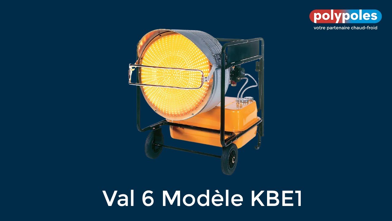 Val Diesel Radiant Heater VAL6 KBE1 Oil-fired Infrared Radiant