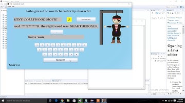Hangman Java GUI