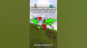 Day 2 of trying to get a subscriber from every country in the world! #fyp #world #mapping #shorts