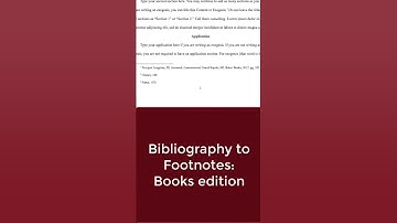 Bibliography into footnotes - Book: Turabian Citation Help