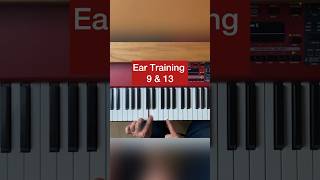 Ear Training: 9 & 13 chords             #eartraining #chords #pianotutorial #piano
