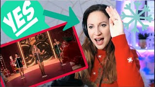 Vocal Coach Reacts -Mariah Carey - Ariana Grande, Jennifer Hudson- Oh Santa!