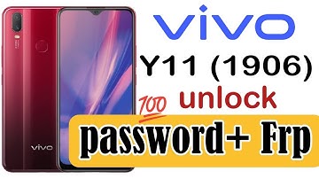 vivo y11 PD1930F PD1930CF factory reset+frp bypass unlocktool