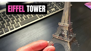 Metal Earth EIFFEL TOWER - Watch Me Assemble It!