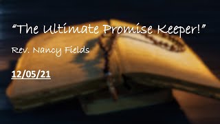 FPCMVNY | "Promise Keeper" Communion Sunday