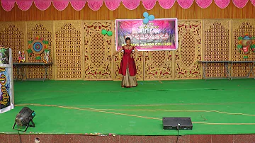 Akshaya Clg Hnk Dance Perfomance By - Puvvulaku Rangeyala Song