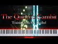 The Queen&#39;s Gambit: Training with Mr. Shaibel – Carlos Rafael Rivera || Piano Tutorial (arr. toti12)