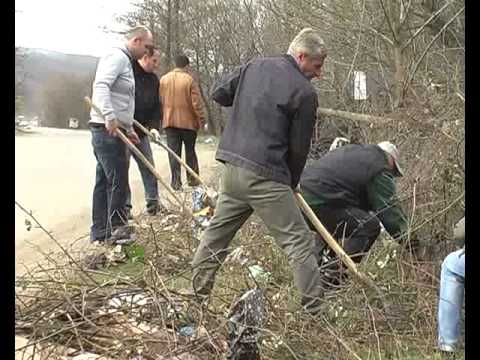 დასუფთავების აქცია საჩხერეში-------იმერვიზია 2015