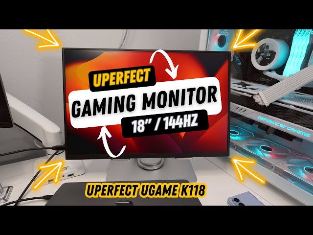  UPERFECT 2K 144Hz Portable Gaming Monitor 18