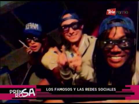 Los famosos y las redes sociales
