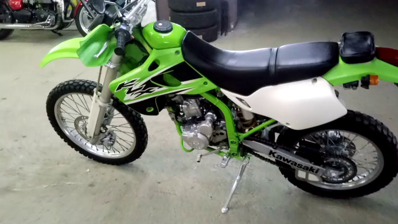 KAWASAKI KLX 250, 1999 год - YouTube