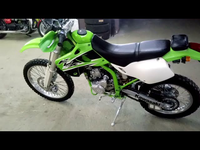 KAWASAKI KLX 250, 1999 год - YouTube