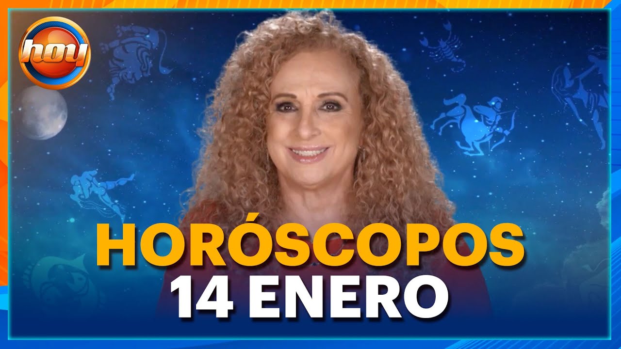 HORÓSCOPOS 14 de Enero 2025 | Mizada Mohamed | Programa Hoy - YouTube