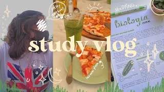 STUDY VLOG | lots of stu(dying), kpop comebacks (lisa's solo), waking up at 6am *highschool edition*