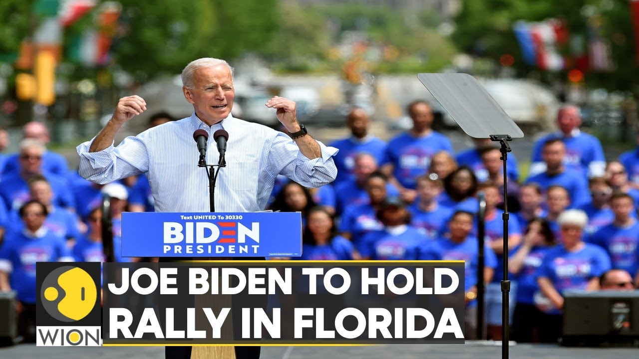 US President Joe Biden to hold rally in Florida next week | Latest ...
