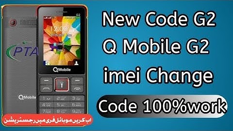 qmobile g2 imei change new model 2023 today#mobilelegends #mobile #ragistration