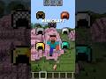 which minecraft armour survive longest in lava 😱 #youtube #shorts #ytshorts #minecraft