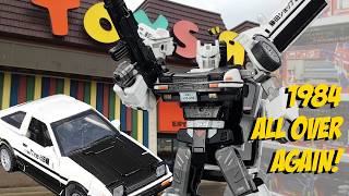 Beyond Transformers: It's 1984 all over again with the Hi-Metal transforming Toyota AE86!
