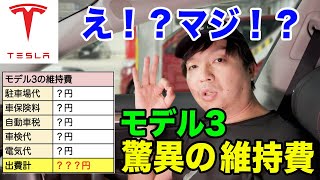 モデル3の維持費について