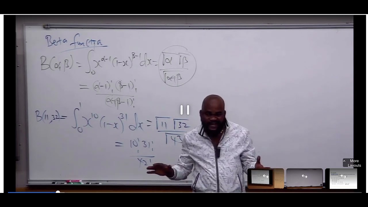 Beta Function and its Properties - YouTube
