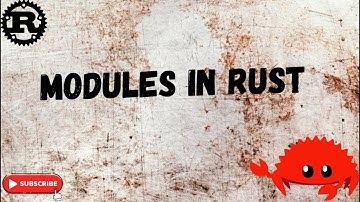 Modules | mod | access modifier | Rust