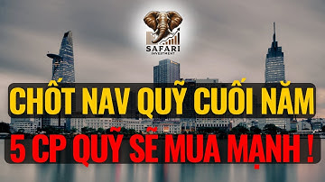 Chốt NAV Quỹ Cuối Năm 2025 - 5 Cổ Phiếu Quỹ Sẽ Mua Mạnh !