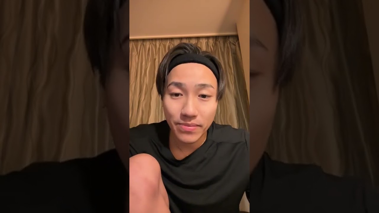 20221016 HayatoKomori's Instagram Live