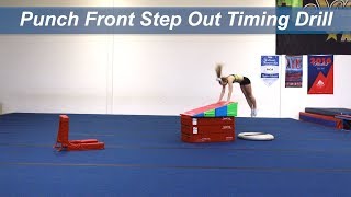 Punch Front Step Out Timing Drill
