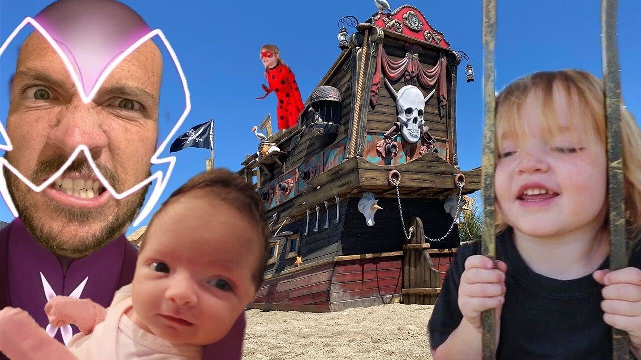 our Family makes Spooky Crafts!! Painting! Pirates! and Baby Navey! best September ever the Movie!