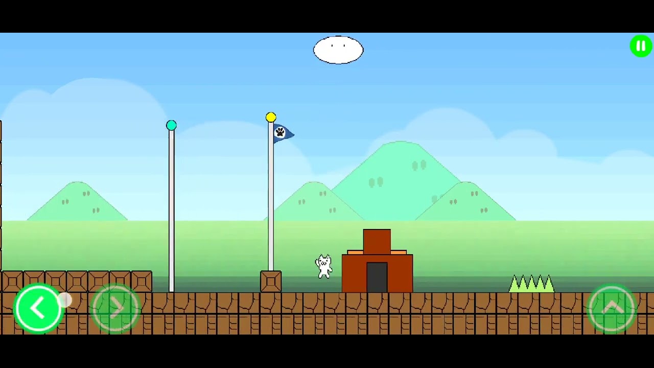 Super cat world level 4 | (CAT MARIO LEVEL 4)