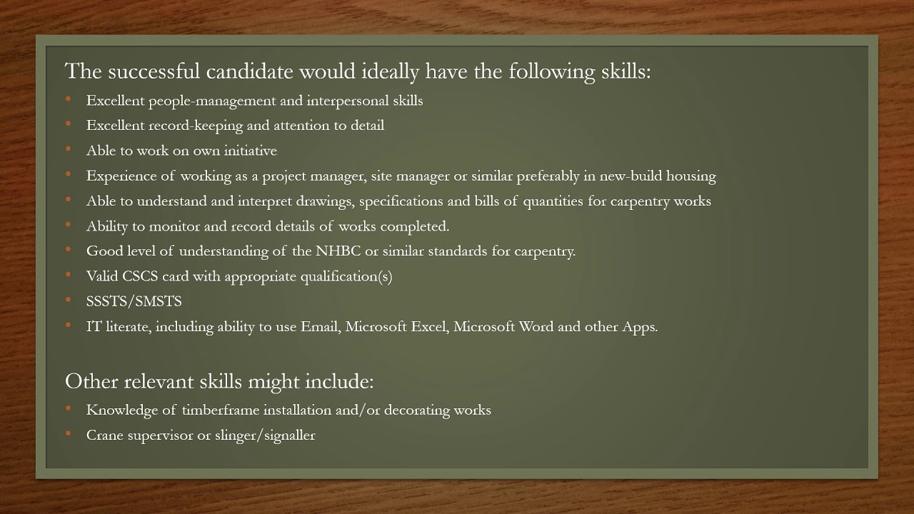 Project Design Engineering Job Advert Project Manager Job Advert #construction - YouTube